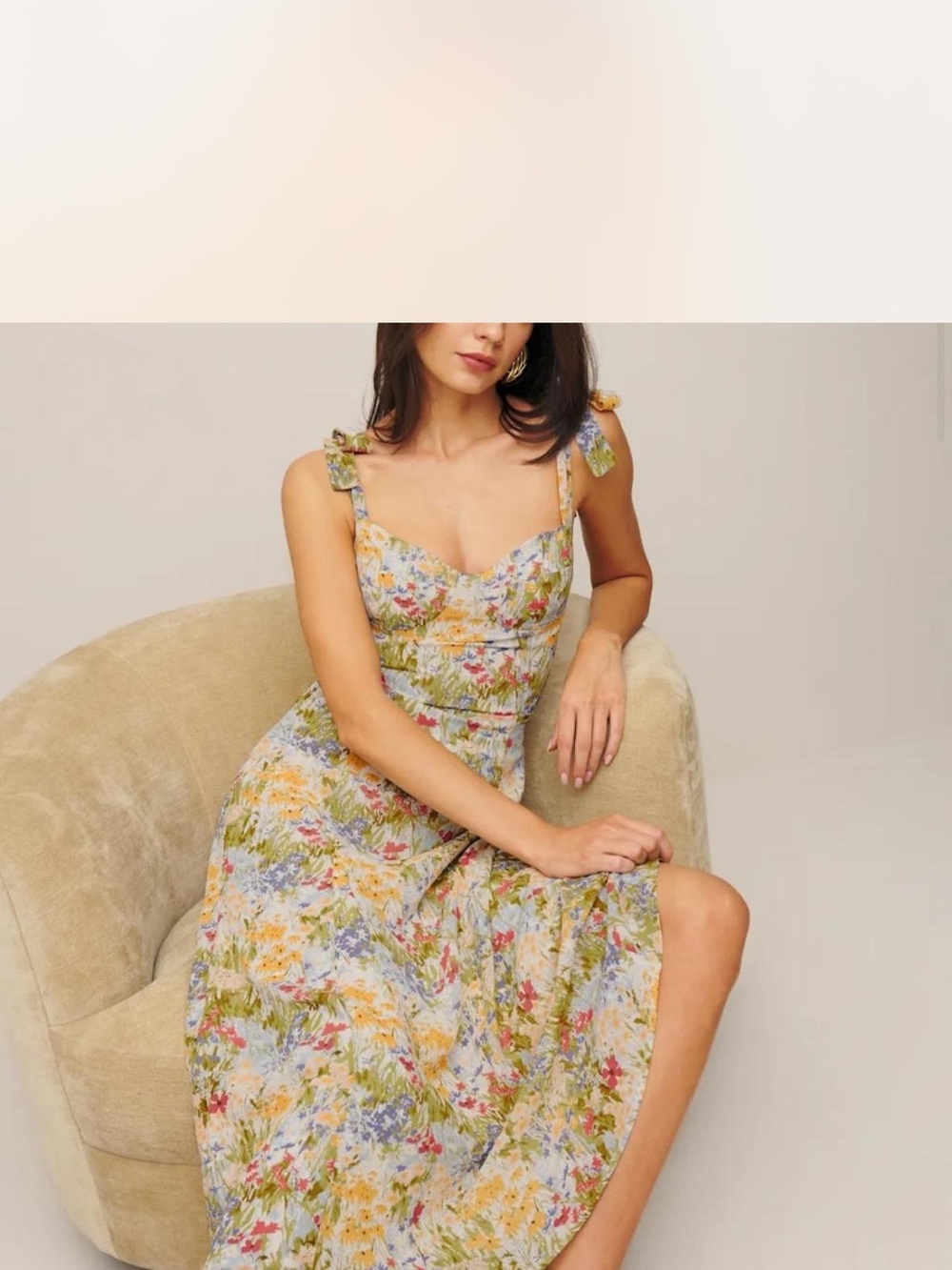 Reformation Floral Dress